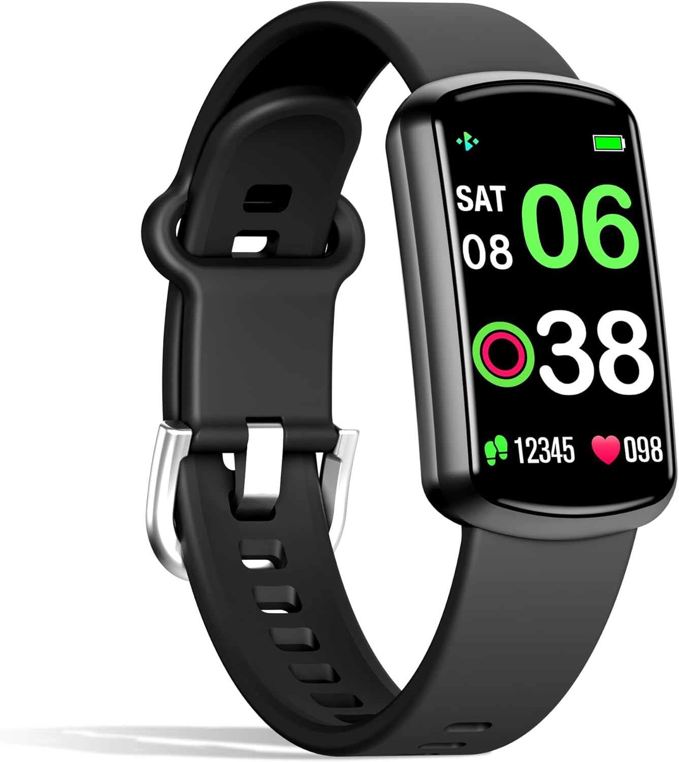 Health Fitness Tracker, Smart Watch with 24/7 Heart Rate, Activity Tracker with Blood Pressure and Blood Oxy-gen Monitor