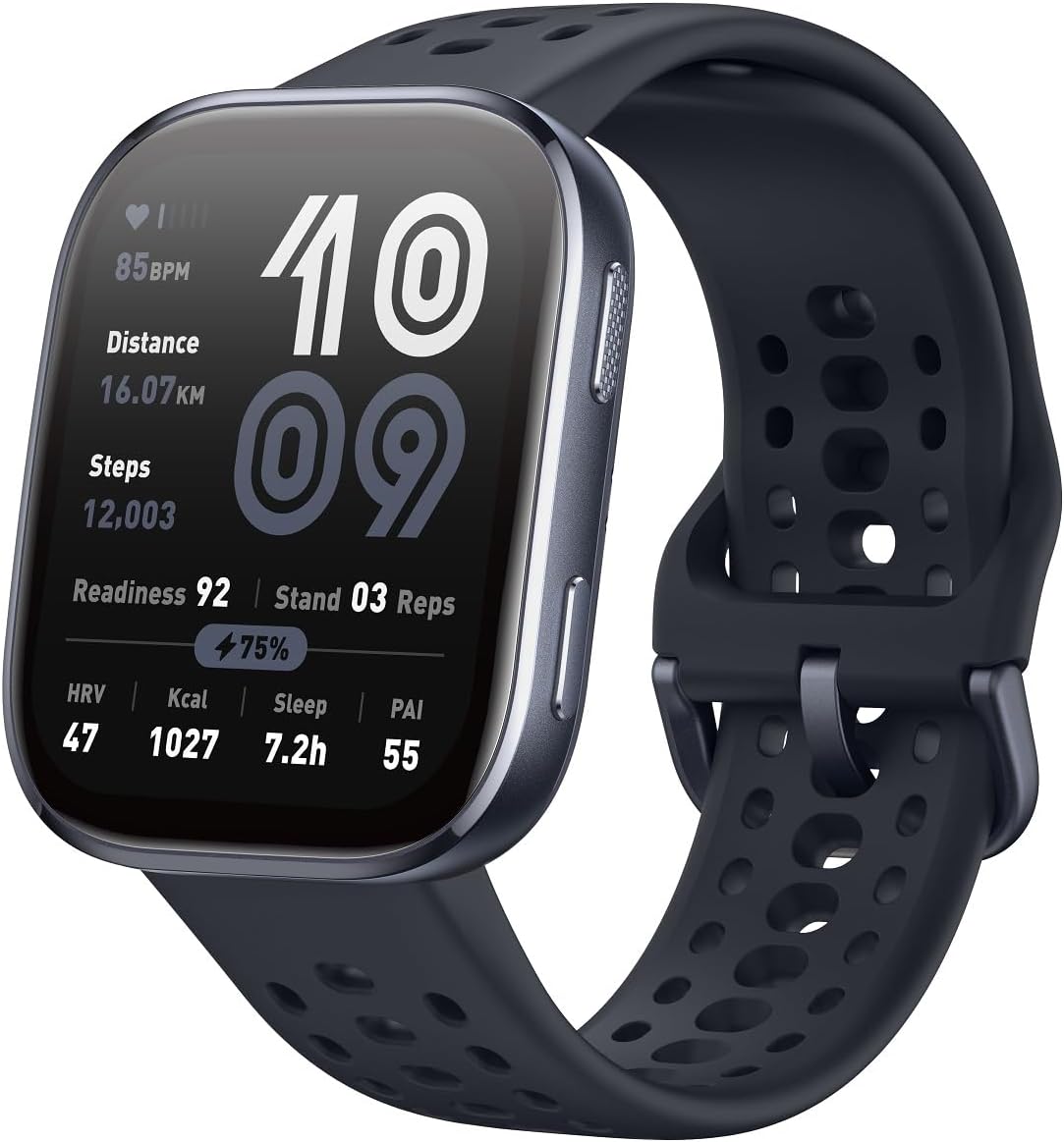 Smart Watch 46mm, 14 Day Battery, 1.97" AMOLED Display, GPS & Free Maps, AI, Bluetooth Call & Text, Health, Fitness & Sleep Tracker, 140+ Workout Modes